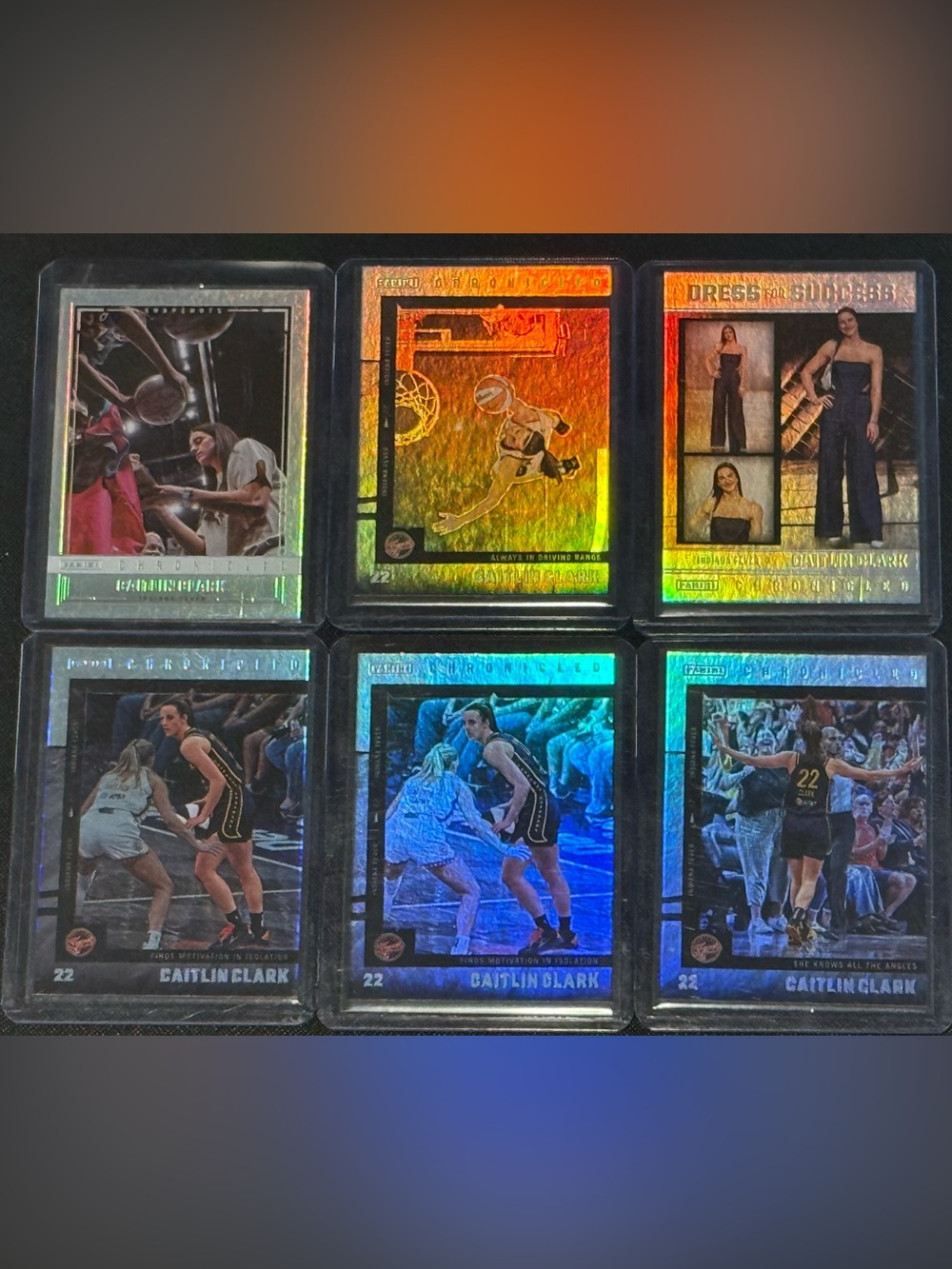 Caitlin Clark Basketball Trading Cards Lot 6